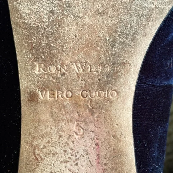 Ron White velvet flats (sz 5) - Picture 9 of 11